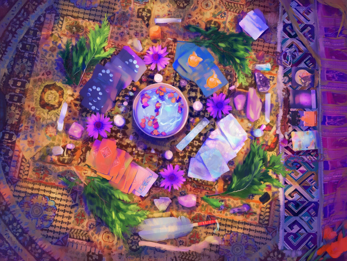 Women's Circle Nova Scotia women's circle altar